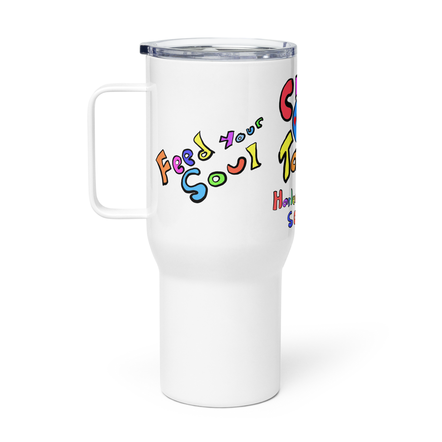 Tami Travel mug with a handle